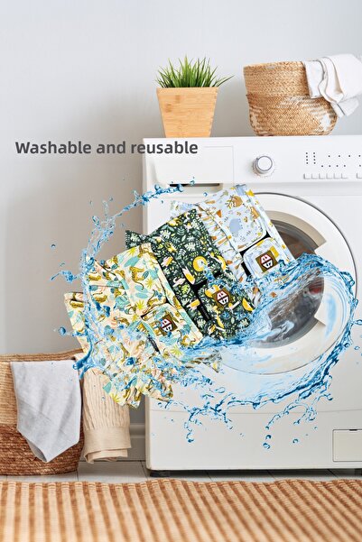 salya store Patterned Female Dog Menstrual Panties - Female Dog Peeing Diapers, 3-Piece Advantageous Pack