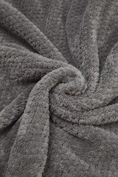 TRENDYOLMİLLA HOME Single Anthracite Wellsoft Blanket Tphaw26Tb00001