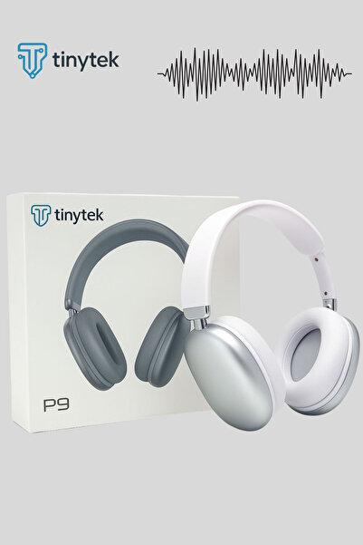 Tinytek P9 Bluetooth 5.0 Kablosuz Kulak Üstü Kulaklık – Mikrofonlu, 10 Saat K...