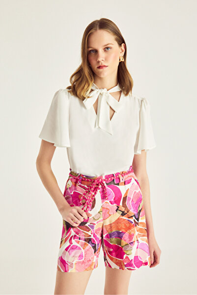 Naramaxx Yakası Bağlamalı Bluz