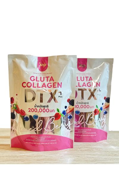 Joji 2 Packs of Gluta Collagen DTX Mixed Berry Flavor