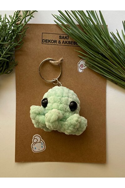 EL YAPIMI سلسلة مفاتيح منفوشة مصنوعة يدويًا