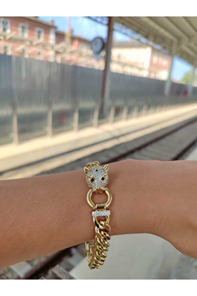 lavantebutik Xuping Özel Tasarım Gurmet Kaplan Model Zirkon Taşlı 14 k Rengin...