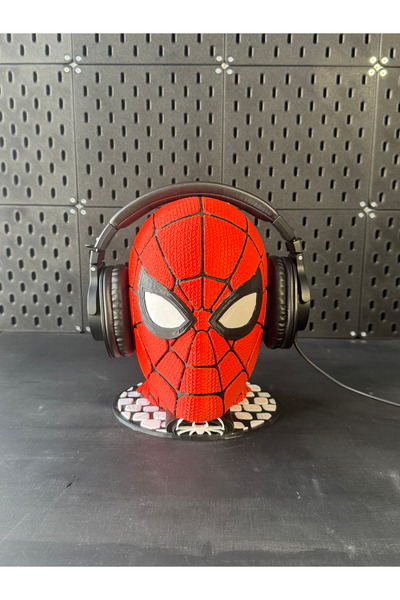 Spider-Man Kulaklık Standı (Büyük-Renkli)
