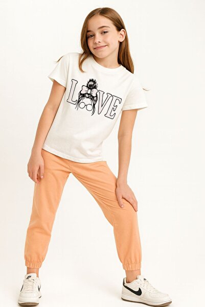 ESİLA KİDS بدلة رياضية مطبوعة بالحب