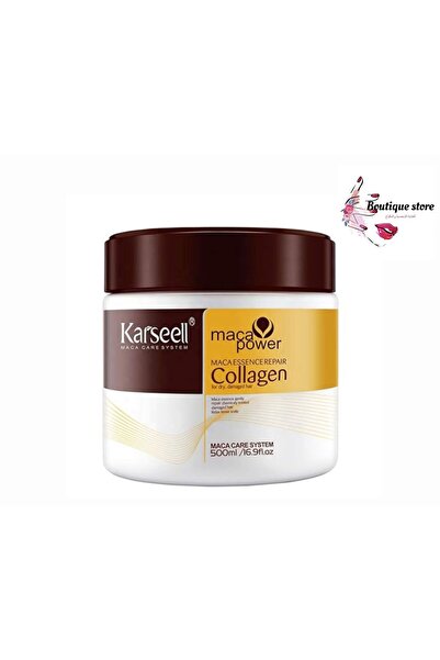 KARSEELL MACA CARE SYSTEM قناع علاج الشعر بالكولاجين من كارسيل 500 مل