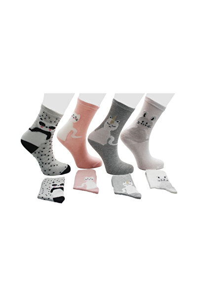 KARDEŞLER ÇORAP Детски многоцветни чорапи, 4 чифта