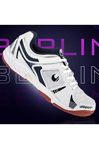 UHLSPORT Kocamanlar Berlin Kauçuk Tabanlı Mülakat Salon ve Tenis Ayakkabısı BEYAZ