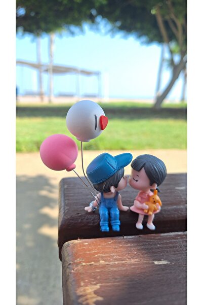 Bir Kırtasiye إكسسوار توربيدو صغير على شكل قبعة زرقاء مع بالونات I Love You، ...