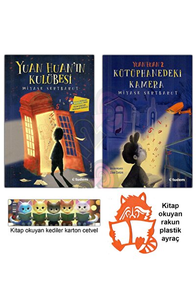 Tudem Yayınları Yuan Huan'ın Kulübesi ve Kütüphanedeki Kamera (10-13 yaş) (Miyase Sertbarut)