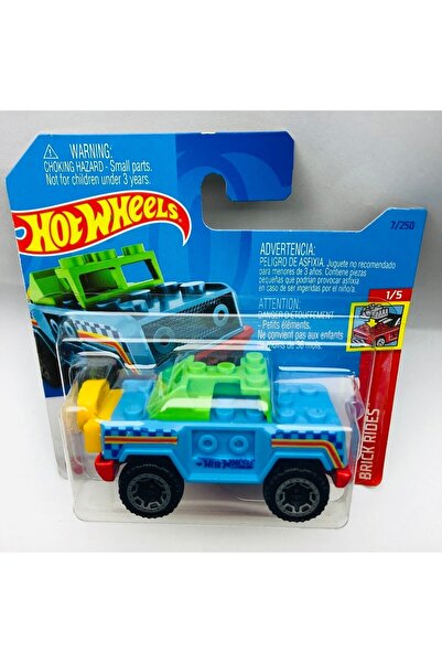 HOT WHEELS New - Yeni Bricking Trails Brıck Rıdes 1:64 Ölçek Hotwheels Marka 1/5