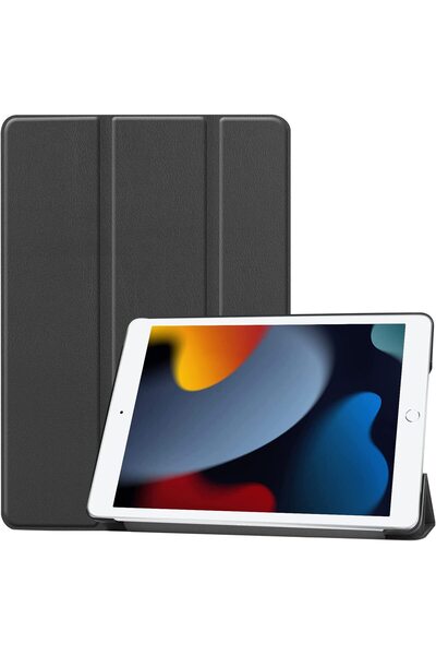 SIGLOO Husa Slim Smart Cover Trifold pentru iPad 2021 2020 2019 iPad Air3 iPad Pro 10.5 inci black