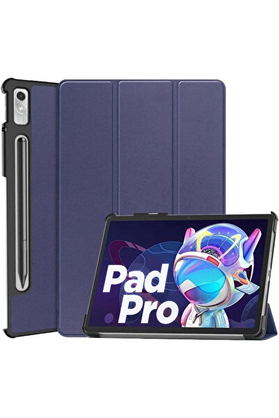 SIGLOO Husa Slim Smart Cover Trifold pentru Lenovo Tab P11 Pro 2nd Gen 11.2 inci Green Grass