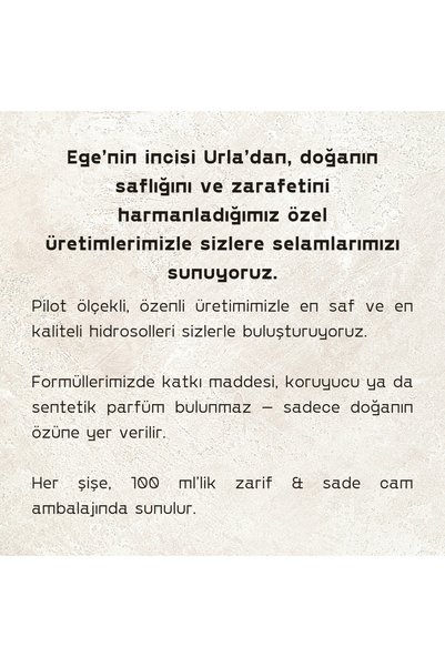 Fermescent Bitter Apple Sage Water Hydrosol Skin Balancing Natural Tonic from Çeşme Peninsula 100 ml