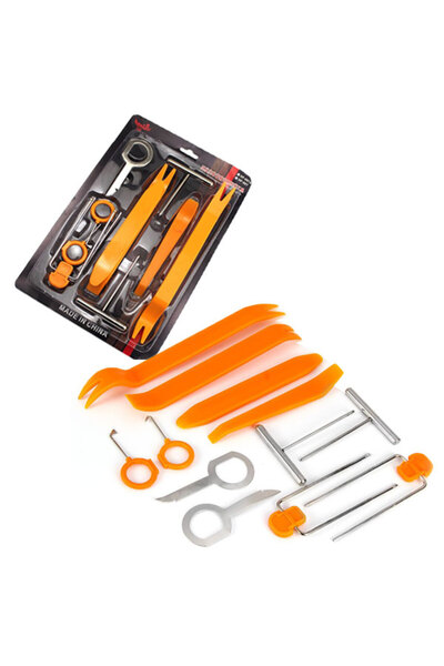 Powermaster Magicvoice Oto Ön Panel-Teyp Sökme Aparat Takım 12 Parça