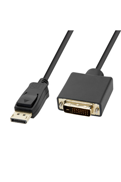 Powermaster PM-3783 Displayport DP To DVI-D 24+1 Pasif Çevirici Dönüştürücü Kablo 1.8 Metre