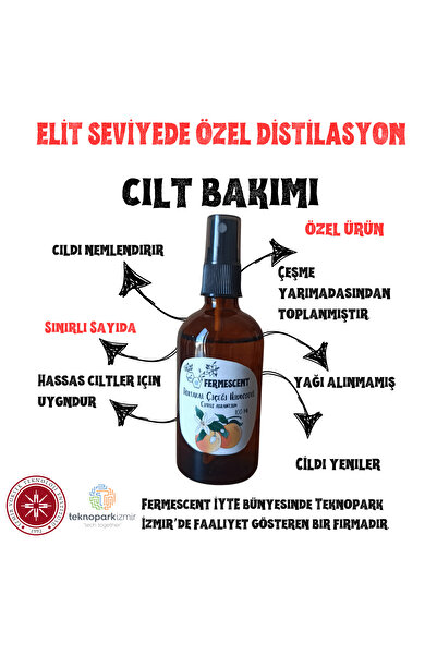 Fermescent Portakal Çiçeği Suyu Hidrosolü - Neroli - Sınırlı Sayıda - Yeni Ma...