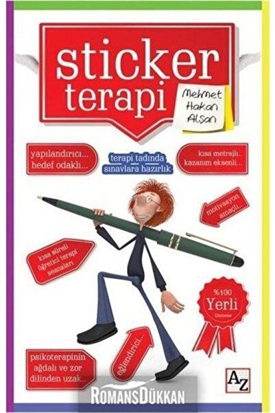 Az Kitap Sticker Terapi-Mehmet Hakan Alşan