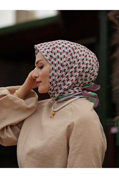 MONOOR PAMUKLU SOFT EŞARP ELİZA DESEN