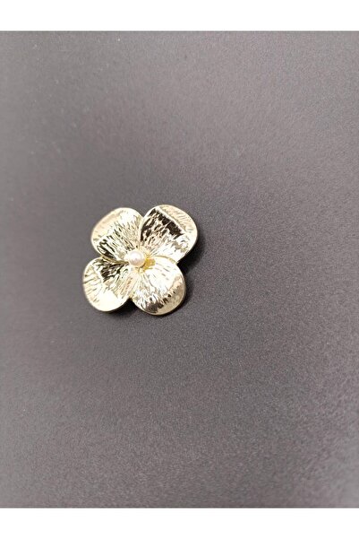 RP COMPANY GOLD, ÇİÇEK BROŞ