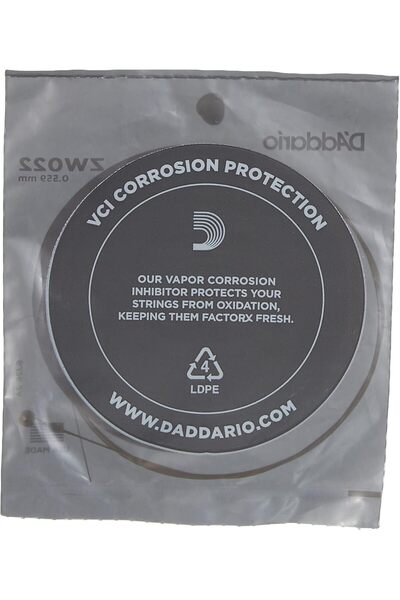 Daddario Zw022 Acoustic Guitar Single String 022 Left (g) String