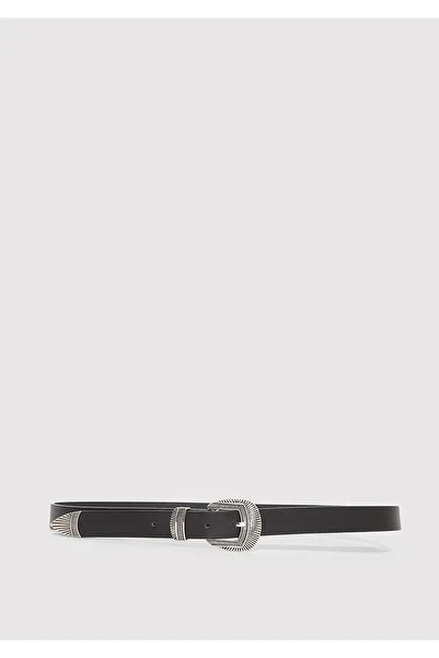 Mavi Black Faux Leather Belt 1913652-900