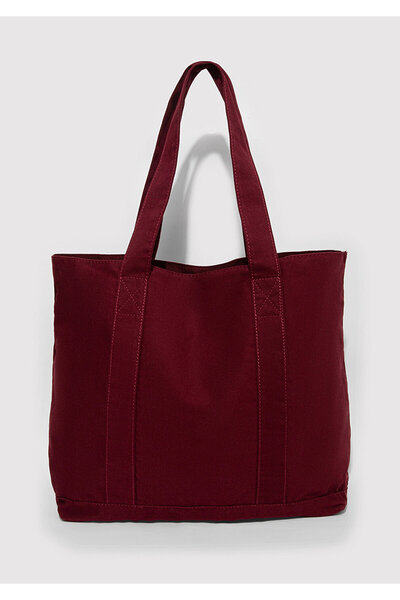 Mavi M Logo Detaylı Bordo Omuz Çantası 1913510-82051