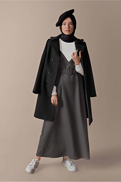 Alvina EKOSE DESENLİ ELBİSE 41142