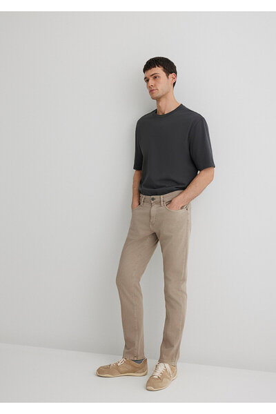 Mavi Marcus Beige Comfort Gabardine-Hose 0035186566