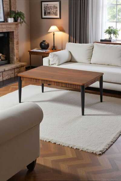 Akabesan Aksesuar Gözde Serisi Dikdörtgen 1. Sınıf Kalite Kayın Ağacından Cev...