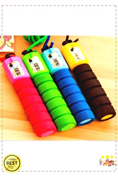 OMZ 2Adet Zıplama İpi Atlama İpi Sayaçlı Atlama Ipi Antrenman Ipi Egzersiz Eg...