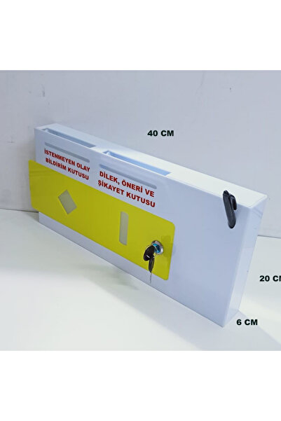 miraj reklam Rectangular Idea Suggestion Wish Box