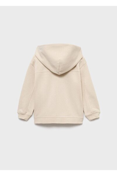 MANGO Baby Desenli kapüşonlu sweatshirt