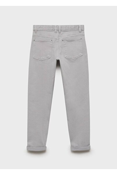 MANGO Kids Düz kesim pantolon