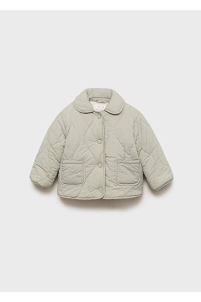 MANGO Baby Kürk astarlı kapitone anorak