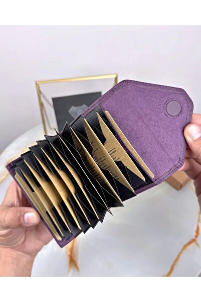 Fil Deri Θήκη για κάρτα ακορντεόν από γνήσιο δέρμα