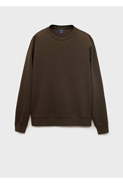 MANGO Man Regular kesim pamuklu sweatshirt