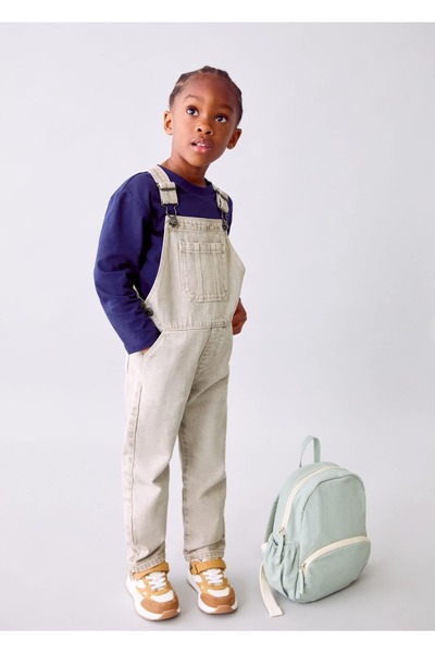 MANGO Baby Uzun denim tulum