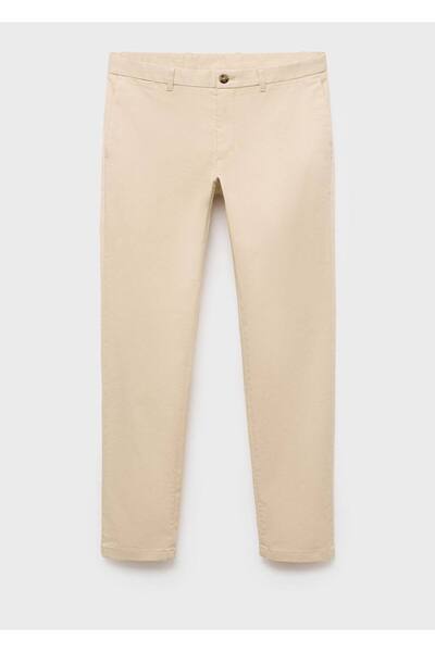 MANGO Man Dar kesim serj chino pantolon