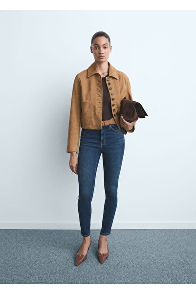 MANGO Woman Yüksek bel skinny jean