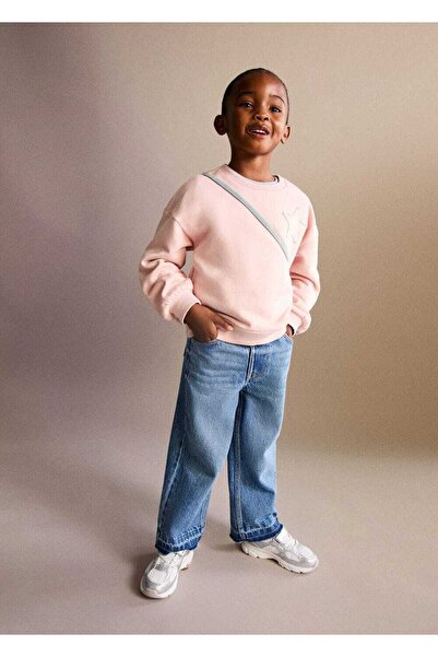 MANGO Baby Yıldız işlemeli sweatshirt