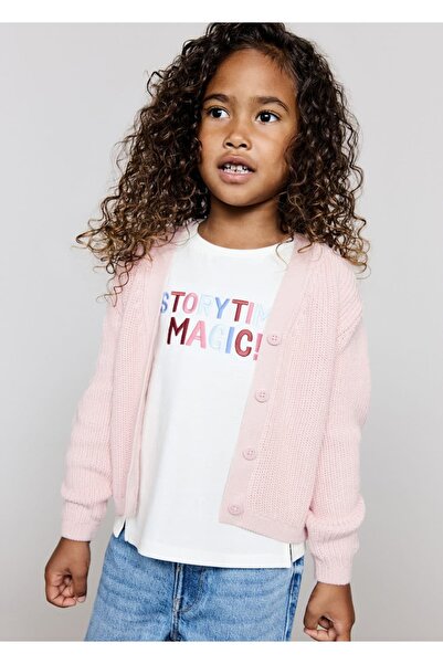 MANGO Baby İşlemeli pamuklu tişört