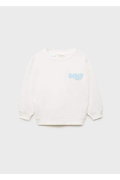 MANGO Baby Desenli pamuklu sweatshirt