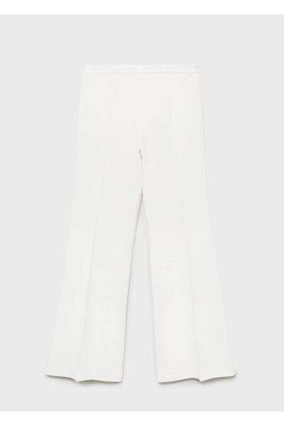 MANGO Woman Uzun flare pantolon