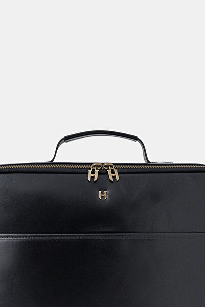 HELMBROOK Boris Genuine Leather Men's 15.6" Single Compartment Laptop Bag