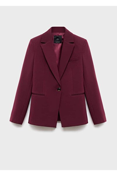 MANGO Woman Bedene oturan blazer ceket
