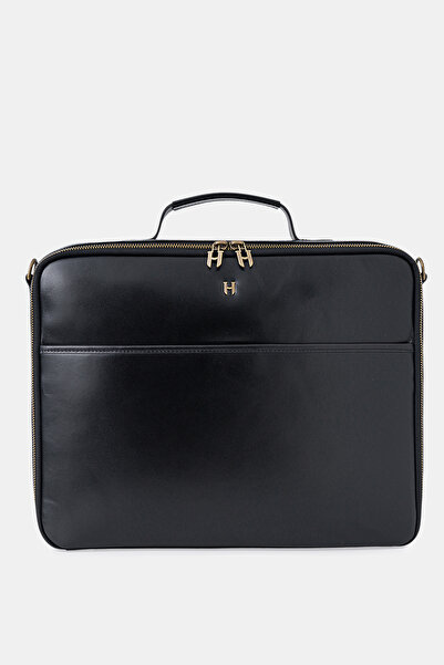 HELMBROOK Boris Genuine Leather Men's 15.6" Single Compartment Laptop Bag