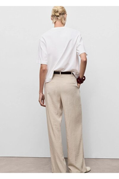 MANGO Woman Oversize pamuklu tişört