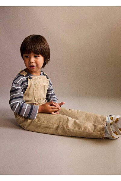 MANGO Baby Uzun denim tulum