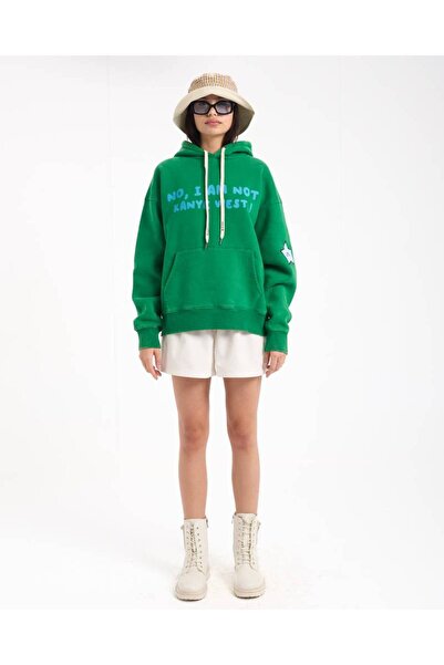 I'm west NO I'M NOT هودي -أخضر